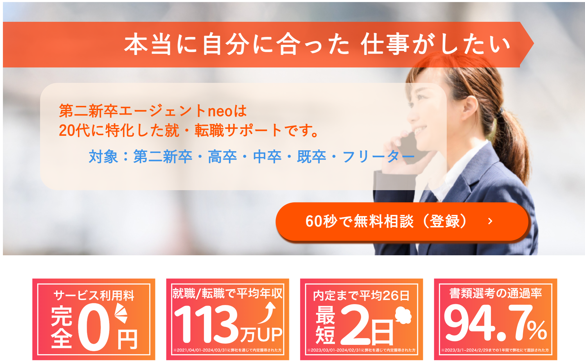 第二新卒エージェントneo