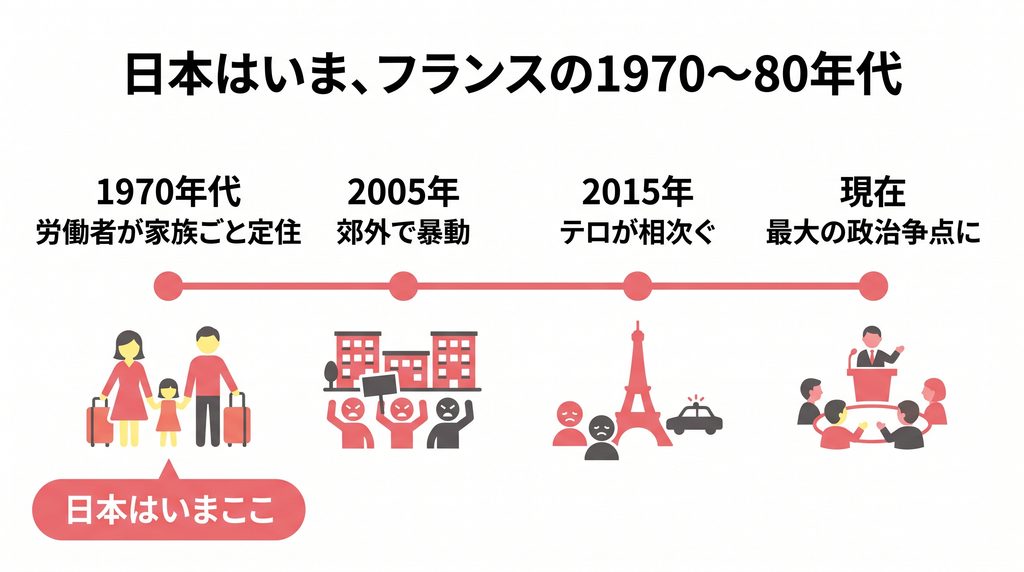 フランスの移民問題の歩みと日本の現在地