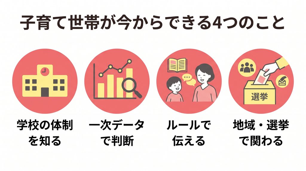 子育て世帯が移民問題に向けて今からできる4つのこと
